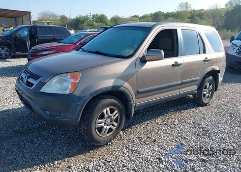 2002 Honda Cr-V Ex из США, поврежденный, VIN JHLRD78872C065804